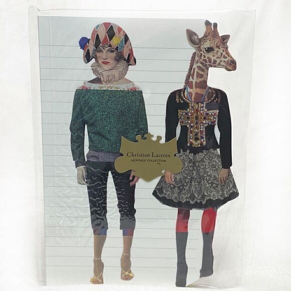 Christian Lacroix Notebook “Love who you want” Harlequin and Giraffe - Picture 1 of 4